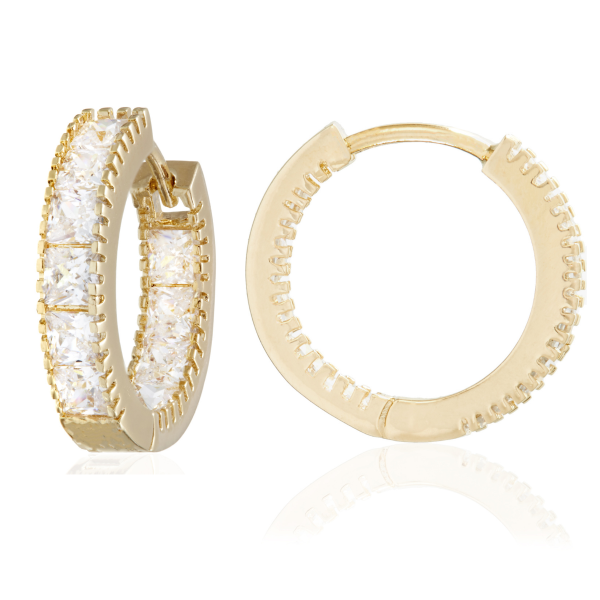 MILA HOOP EARRINGS GOLD