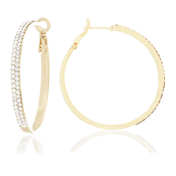 SINA HOOP EARRINGS GOLD